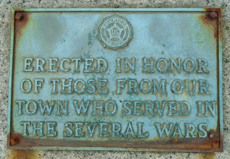 War Memorial Marker. Click for full size. War Memorial Marker image. Click for full size.
