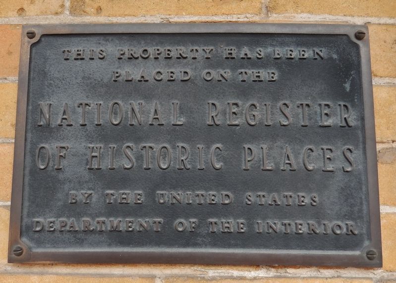 Crockett Hotel Marker. Click for full size. Crockett Hotel Marker image. Click for full size.