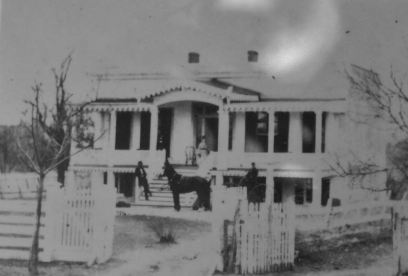 Marker detail: Gustav Blersch House image. Click for full size.