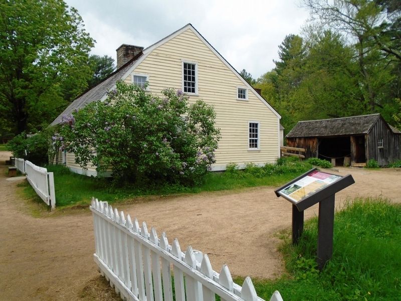 Fitch House and Yard Marker. Click for full size. Fitch House and Yard Marker image. Click for full size.