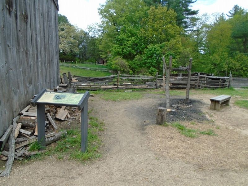 <i>The Fire Pit</i> and Marker. Click for full size. <i>The Fire Pit</i> and Marker image. Click for full size.