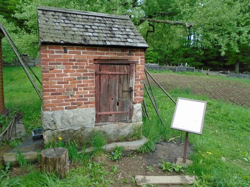 The Smokehouse and Marker image. Click for full size.