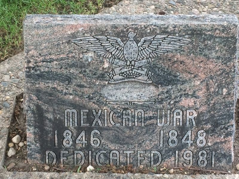 Brookings County South Dakota Veterans Memorial Marker - Mexican War image. Click for full size.