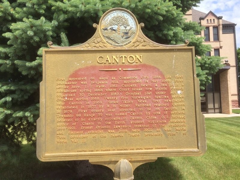 Canton Marker image. Click for full size.