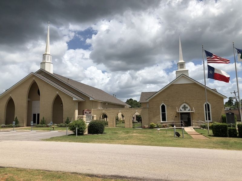First Baptist Church of Coldspring. Click for full size. First Baptist Church of Coldspring image. Click for full size.