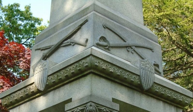 Civil War Memorial Muskets and Sabers. Click for full size. Civil War Memorial Muskets and Sabers image. Click for full size.