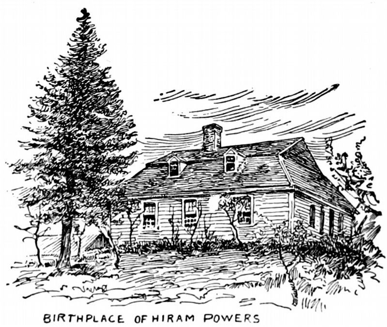 Birthplace of Hiram Powers image. Click for full size.