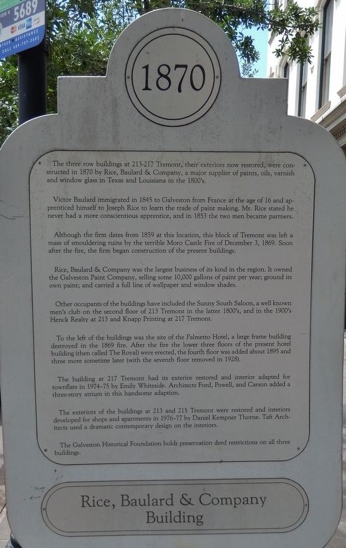 Rice, Baulard & Company Building Marker. Click for full size. Rice, Baulard & Company Building Marker image. Click for full size.