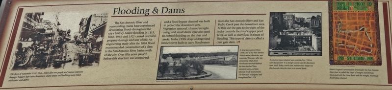 Flooding & Dams Marker image. Click for full size.