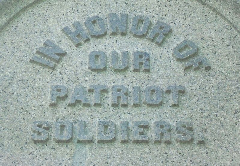 Civil War Memorial Dedication image. Click for full size.