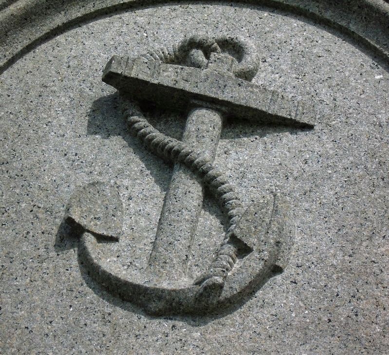 Civil War Memorial Anchor image. Click for full size.
