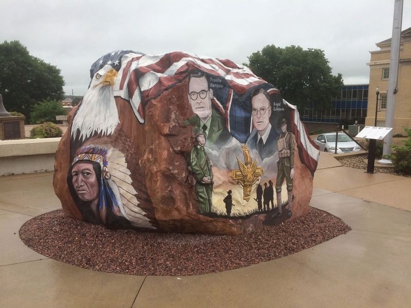 Cherokee County Freedom Rock image. Click for full size.