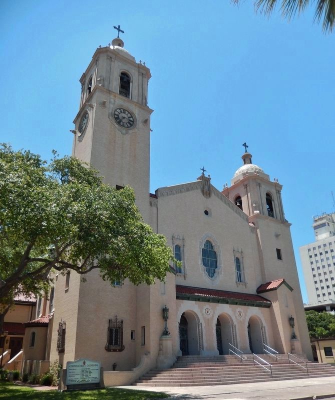 Corpus Christi Cathedral (<i>front view</i>) image. Click for full size.