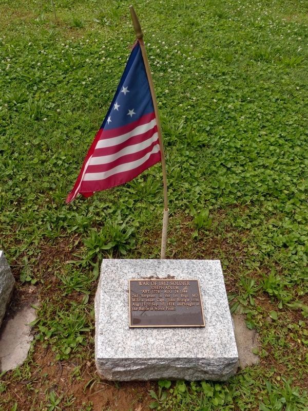 War of 1812 Soldier Marker image. Click for full size.