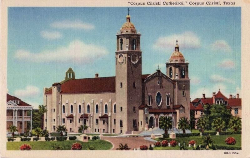 "Corpus Christi Cathedral," Corpus Christi, Texas image. Click for full size.