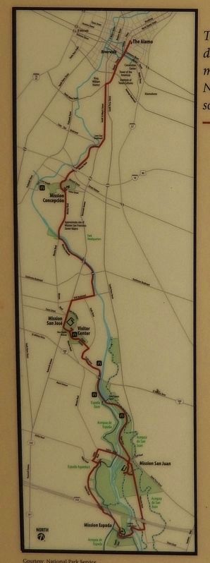 Marker detail: The Mission Trail image. Click for full size.