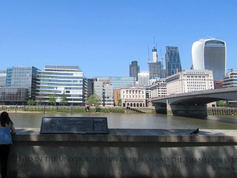 The Jubilee Walkway – Southwark Marker image. Click for full size.