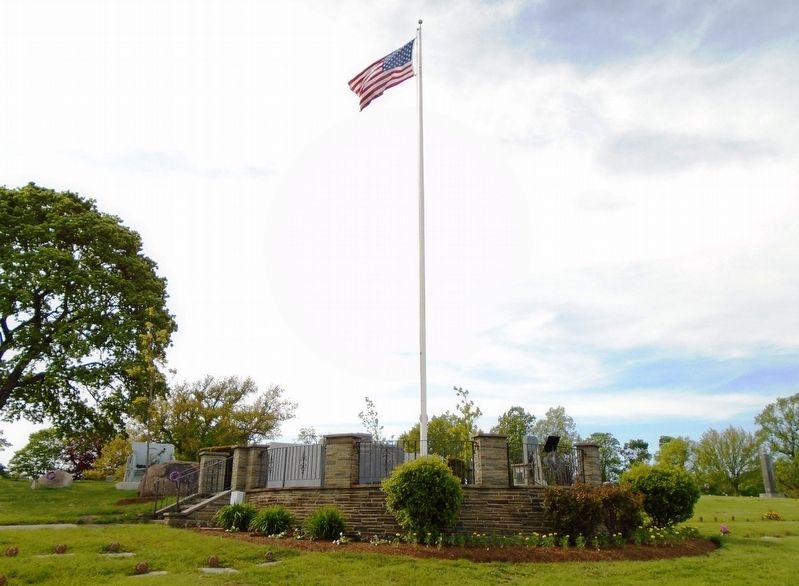 World War II Memorial Pavilion image. Click for full size.