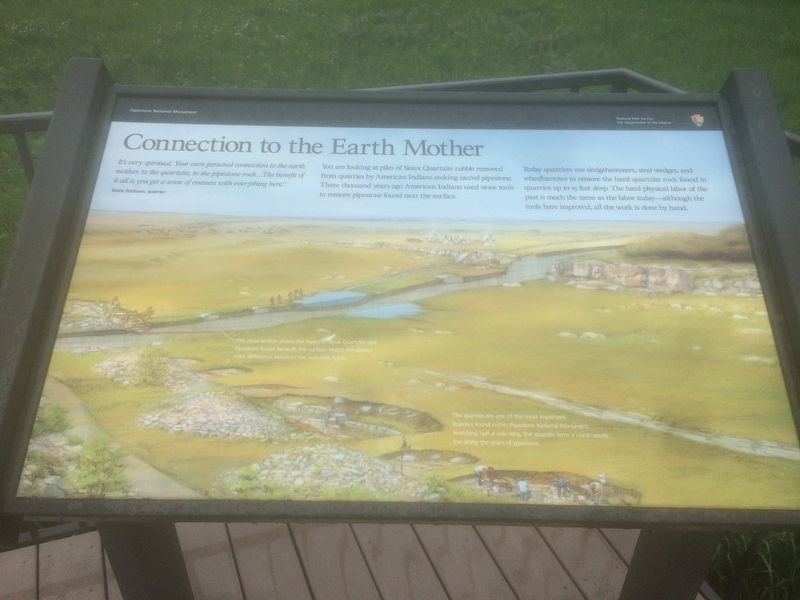 Connection to the Earth Mother Marker image. Click for full size.