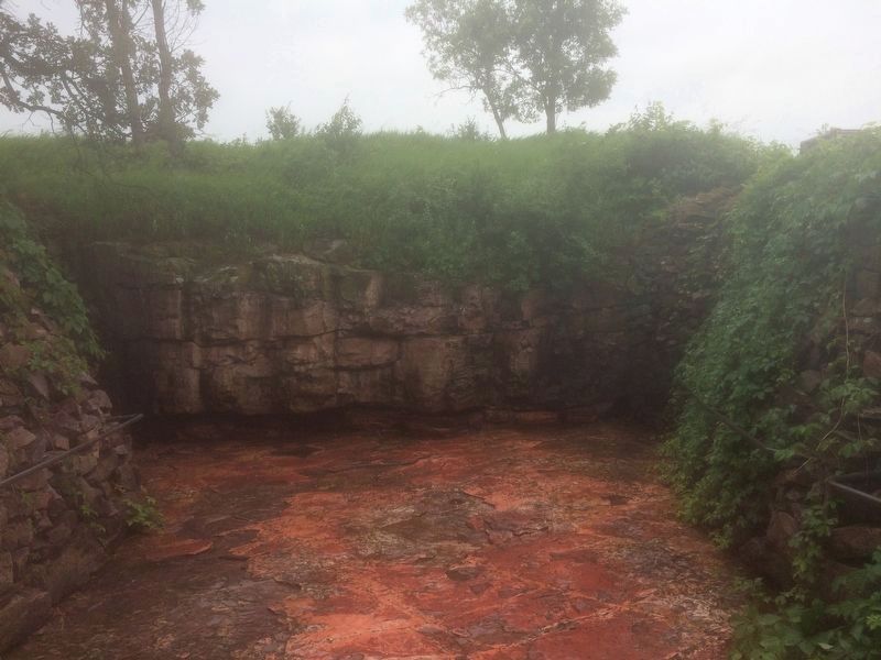 Old Quarry. Click for full size. Old Quarry image. Click for full size.