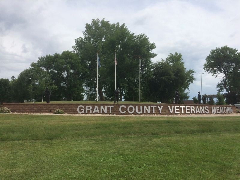 Grant County Veterans Memorial image. Click for full size.