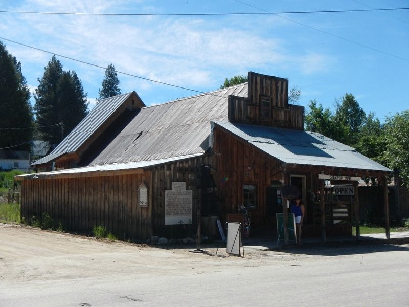 George Kettler's Blacksmith Shop and Marker image. Click for full size.