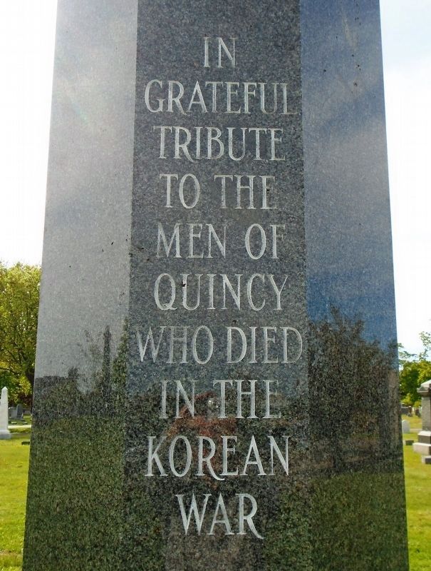 Korean War Memorial Tribute. Click for full size. Korean War Memorial Tribute image. Click for full size.