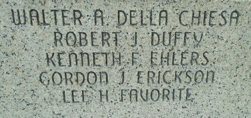 Korean War Memorial Honored Dead. Click for full size. Korean War Memorial Honored Dead image. Click for full size.