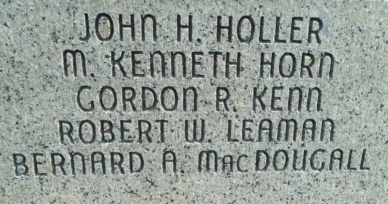 Korean War Memorial Honored Dead. Click for full size. Korean War Memorial Honored Dead image. Click for full size.