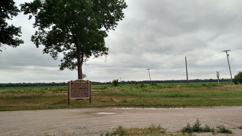 The Vieux Crossing Marker. Click for full size. The Vieux Crossing Marker image. Click for full size.