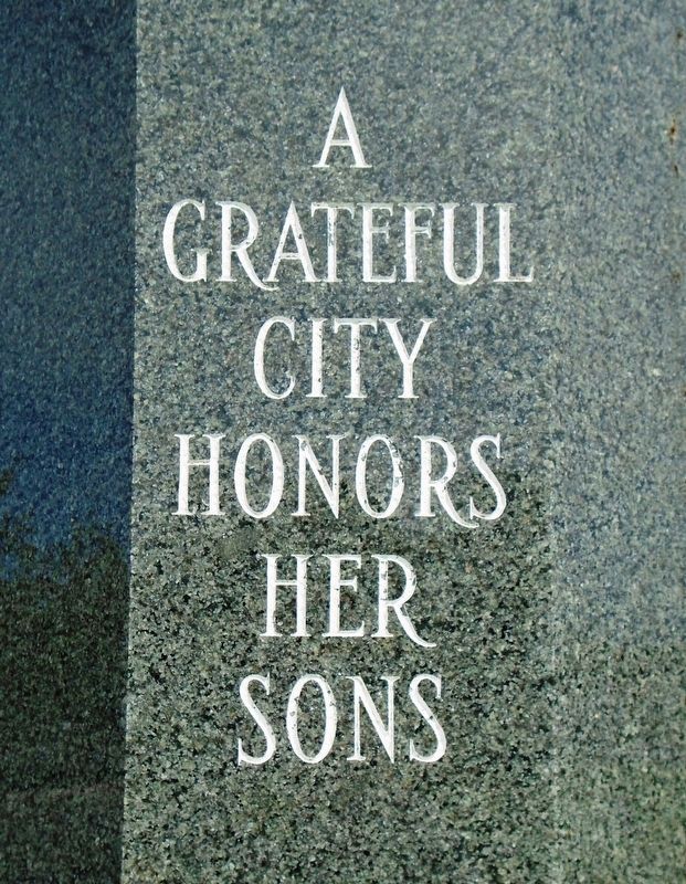 Korean War Memorial Dedication Marker. Click for full size. Korean War Memorial Dedication Marker image. Click for full size.
