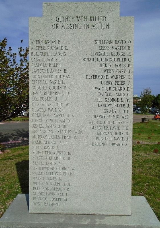 Vietnam War Memorial Honored Dead image. Click for full size.