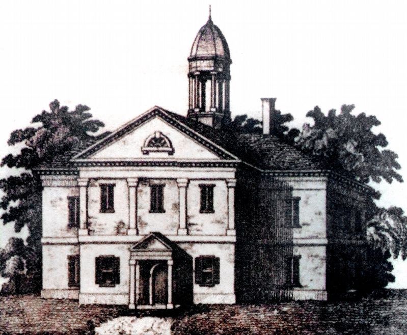 The 1752 Courthouse<br>by Isaac Bond image. Click for full size.