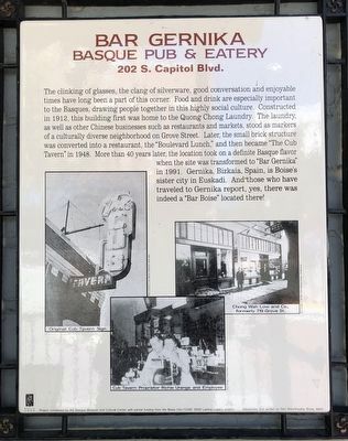 Bar Gernika Marker. Click for full size. Bar Gernika Marker image. Click for full size.
