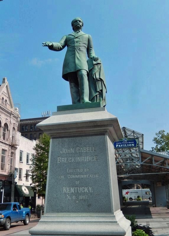 John Cabell Breckinridge Monument. Click for full size. John Cabell Breckinridge Monument image. Click for full size.