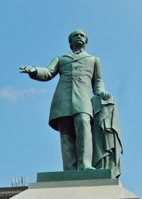 John Cabell Breckinridge Sculpture. Click for full size. John Cabell Breckinridge Sculpture image. Click for full size.