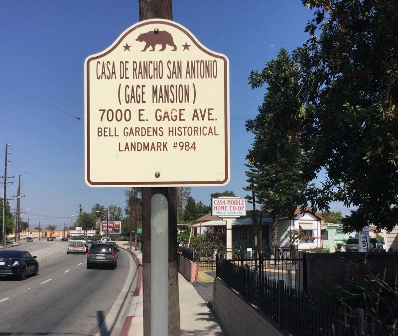 Casa Mobile Home Park Entrance image. Click for full size.