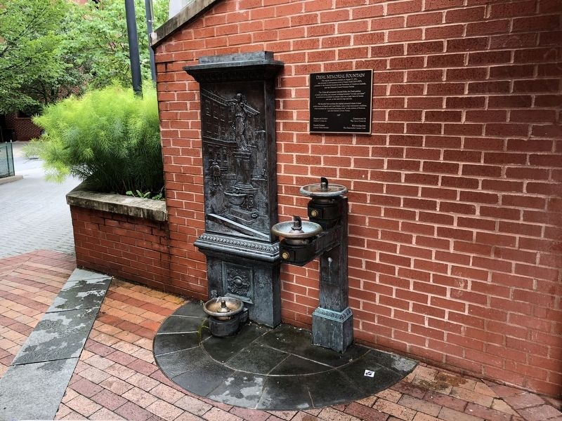 Diehl Memorial Fountain. Click for full size. Diehl Memorial Fountain image. Click for full size.