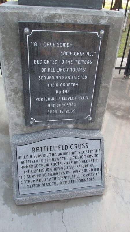 Battlefield Cross image. Click for full size.