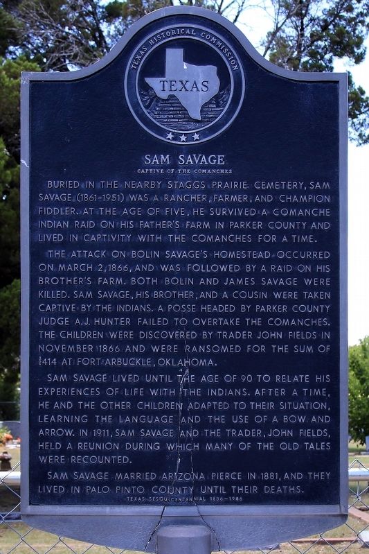 Sam Savage Marker image. Click for full size.