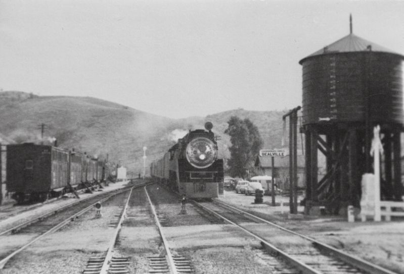 <i>Bealville, Santa Fe Railroad</i> image. Click for full size.