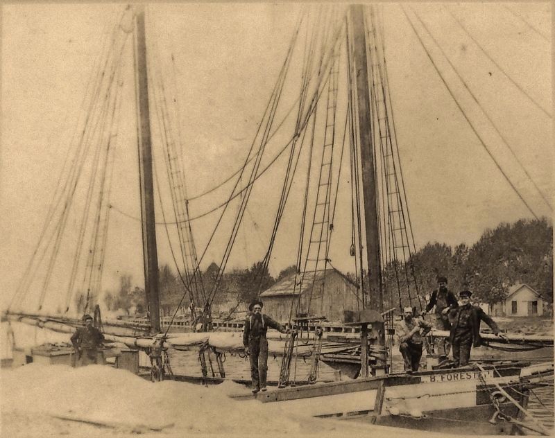 Marker detail: Moving Cargo by Sail image. Click for full size.