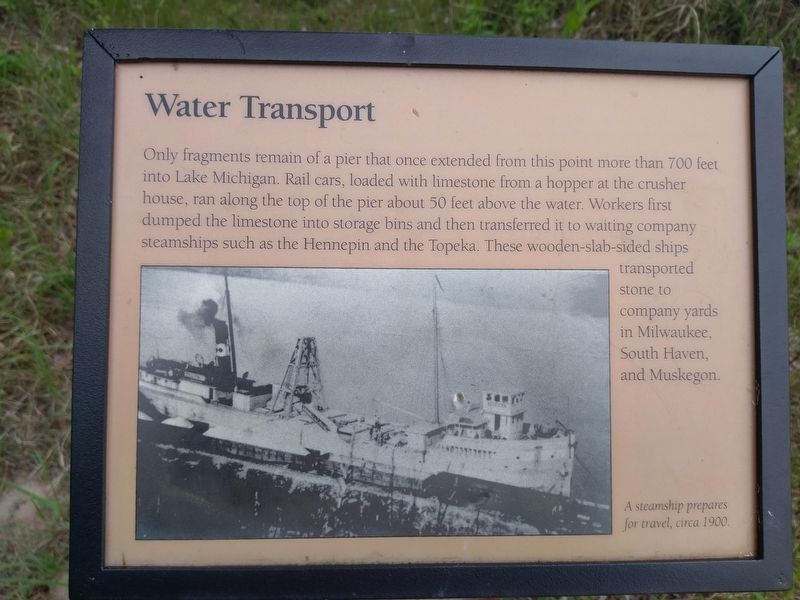 Water Transport Marker image. Click for full size.