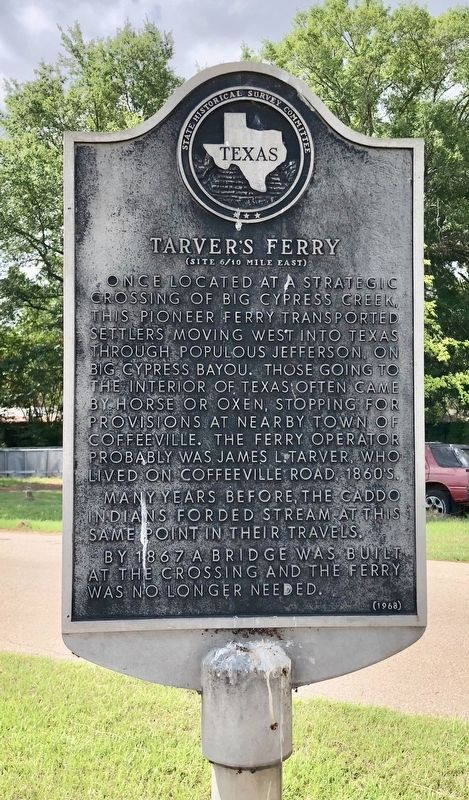 Tarver's Ferry Marker image. Click for full size.