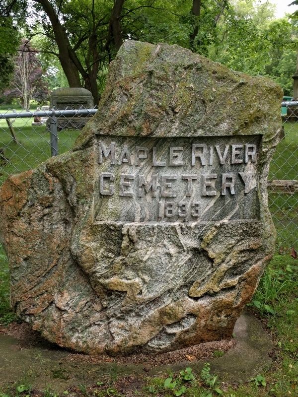 Maple River Cemetery image. Click for full size.