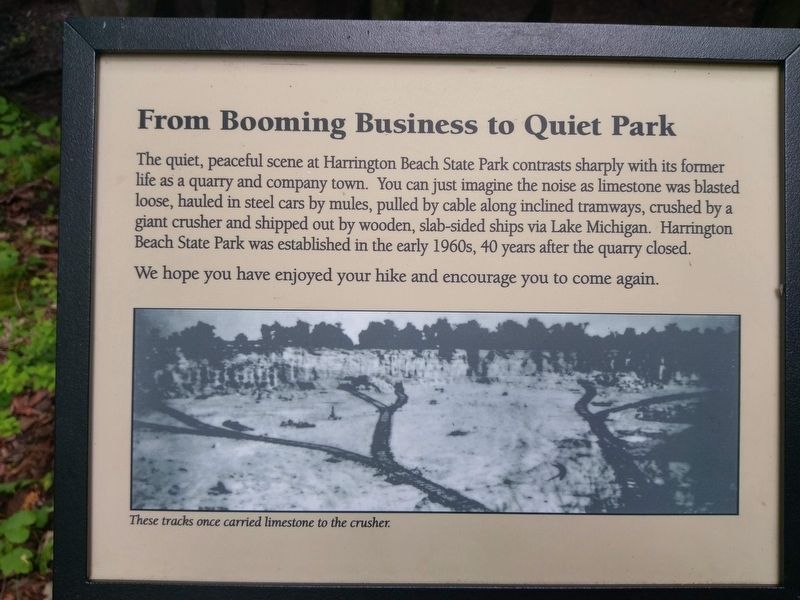 From Booming Business to Quiet Park Marker image. Click for full size.