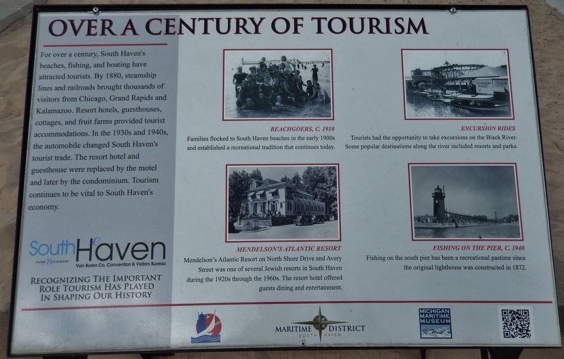 Over a Century of Tourism Marker image. Click for full size.