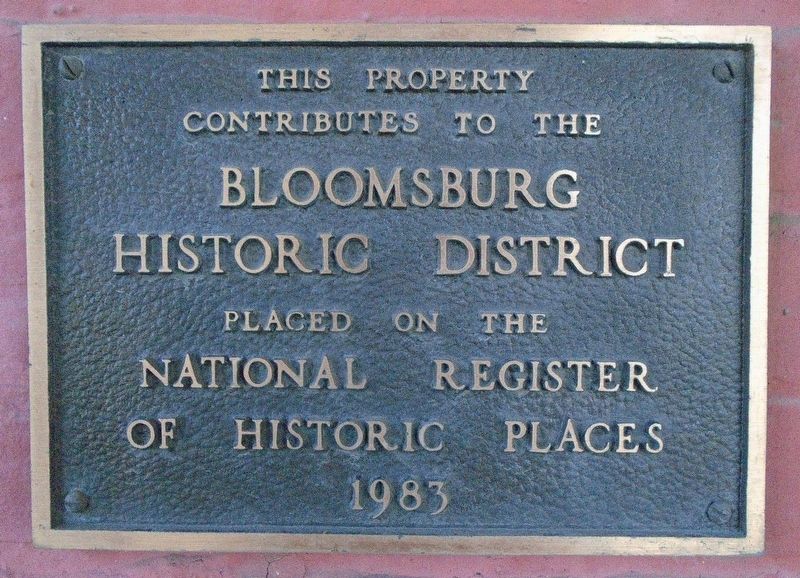 445-447 Market Street NRHP Marker image. Click for full size.