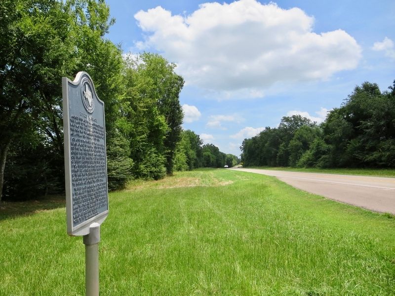 View from marker east towards the Ripley Creek crossing. image. Click for full size.