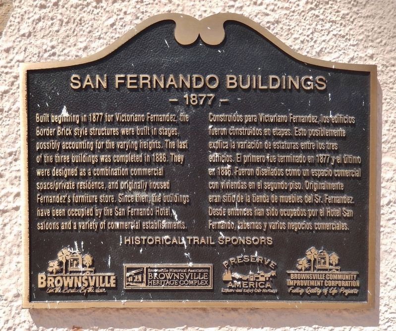 San Fernando Buildings Marker image. Click for full size.